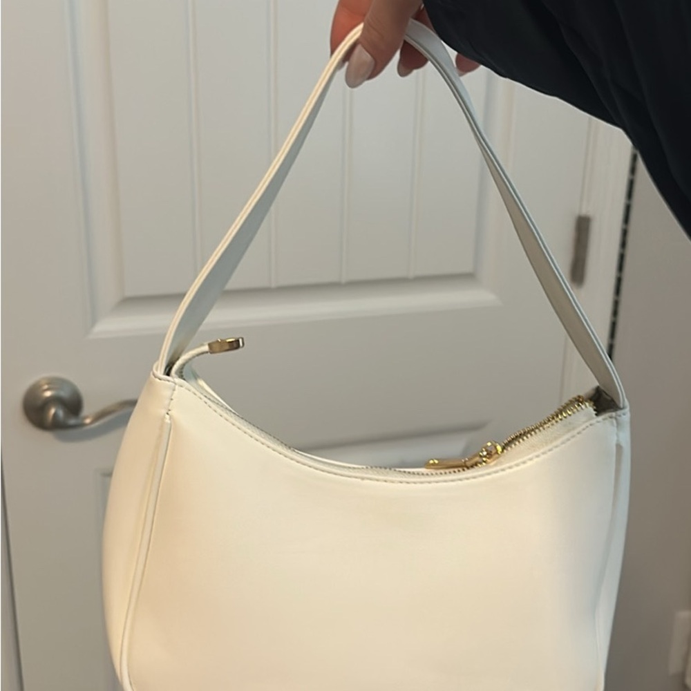 Elegant White Women's Handbag